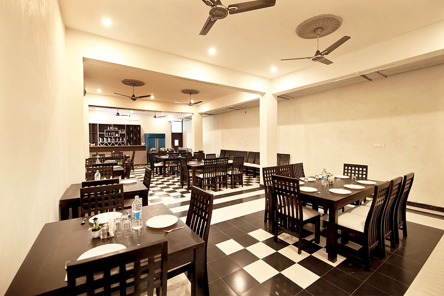 Restaurant at resort in Udaipur